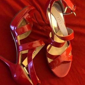 Red MK Stiletto Shoes
